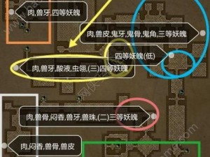 盗墓长生印第二章材料攻略：图二材料掉落地点全面解析与指南