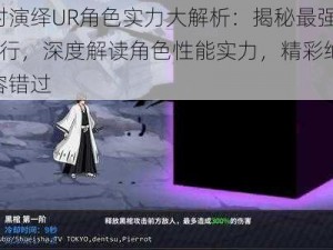 绝对演绎UR角色实力大解析：揭秘最强UR排行，深度解读角色性能实力，精彩绝伦不容错过