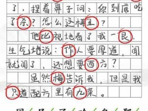 汉字找茬王错别字一网打尽：全面解析作文纠错攻略