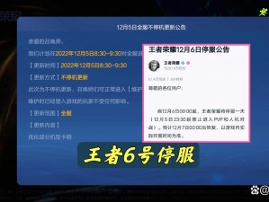 王者荣耀停服事件始末揭秘：历程回顾与事实解读 2022一览