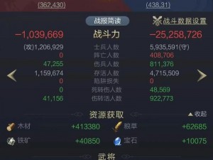 乱世王者：资源分配策略心得——以划算之法发展势力之道