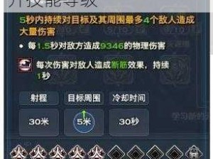 天谕冒险技能升级全面攻略：掌握关键点，迅速提升技能等级