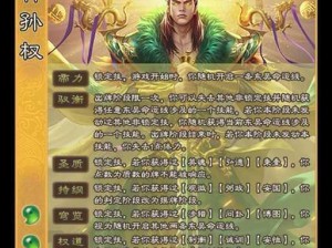 少年三国志吴国武将孙权全面解析：属性与技能深度解读