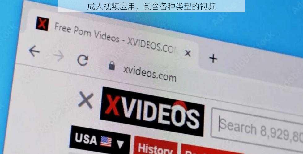 成人视频应用，包含各种类型的视频