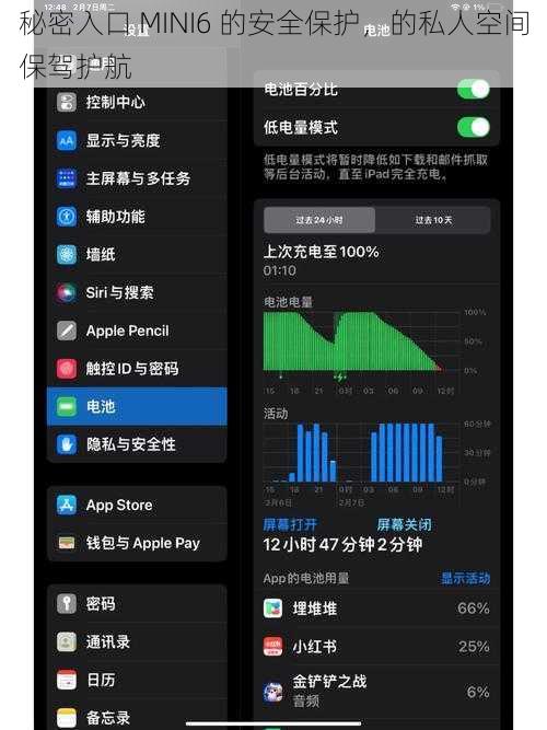 秘密入口 MINI6 的安全保护，的私人空间保驾护航