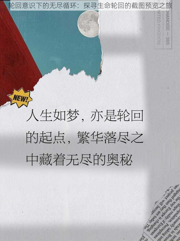 轮回意识下的无尽循环：探寻生命轮回的截图预览之旅