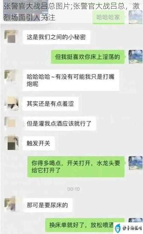 张警官大战吕总图片;张警官大战吕总，激烈场面引人关注