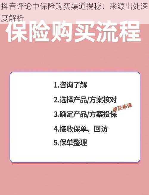 抖音评论中保险购买渠道揭秘：来源出处深度解析