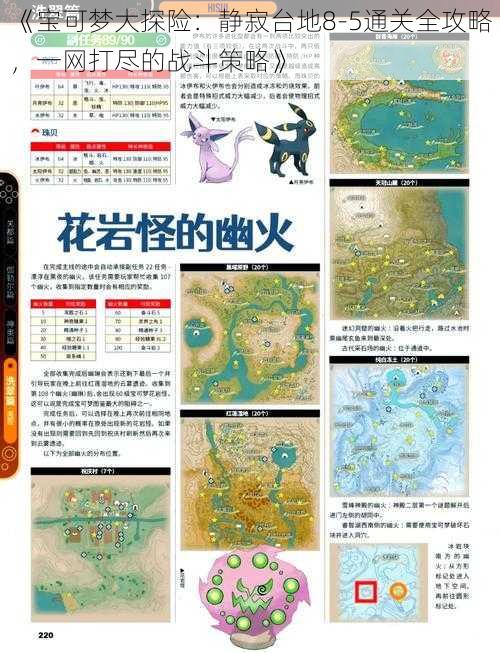 《宝可梦大探险：静寂台地8-5通关全攻略，一网打尽的战斗策略》