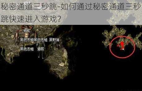 秘密通道三秒跳-如何通过秘密通道三秒跳快速进入游戏？