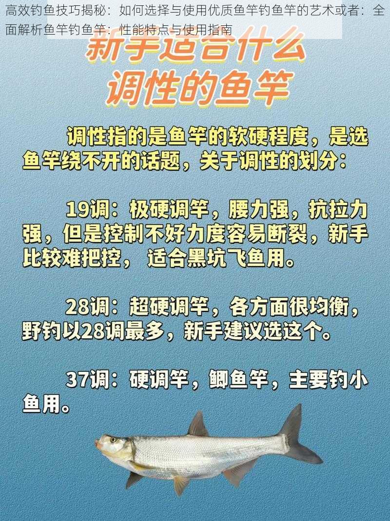 高效钓鱼技巧揭秘：如何选择与使用优质鱼竿钓鱼竿的艺术或者：全面解析鱼竿钓鱼竿：性能特点与使用指南