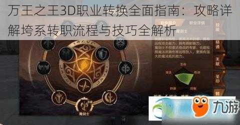 万王之王3D职业转换全面指南：攻略详解垮系转职流程与技巧全解析